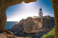 The Venetian Lighthouse in Santorini