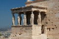 Caryatides in Erechtheion show the prominent position women held in ancient Greece