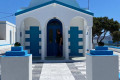 The chapel of Saint Nicholas in the edge of Pollonia in Milos