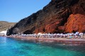 Red Beach on Santorni Island