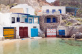 Houses in the fishing village of Klima in Milos