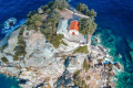 Aerial view of the Agios Ioannis Chapel