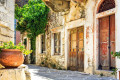 The traditional village of Chalki in Naxos