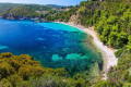 Blue waters in Cape Stafylos