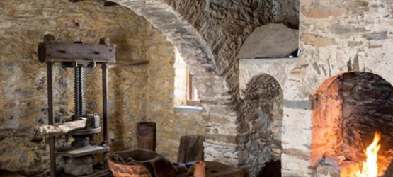 Traditional Olive Press in Naxos